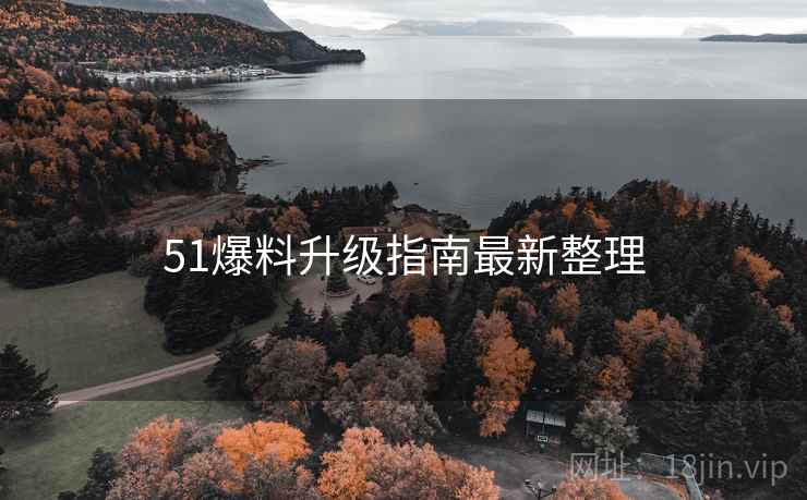51爆料升级指南最新整理