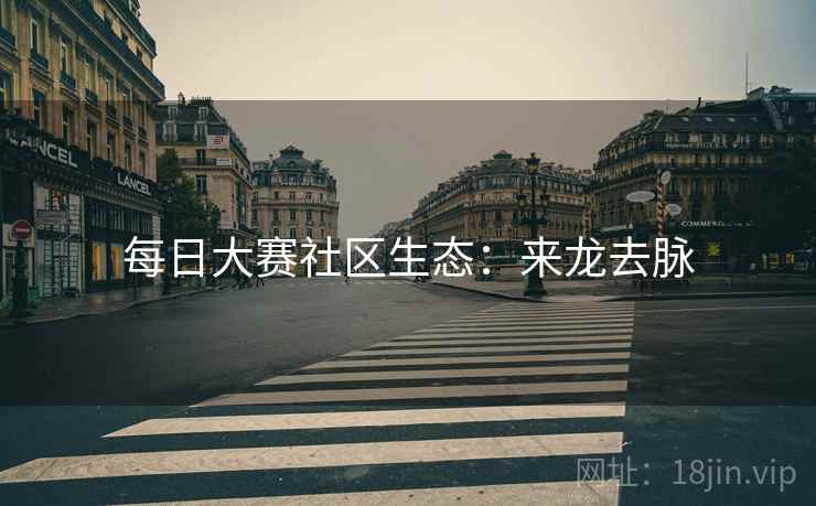 每日大赛社区生态：来龙去脉