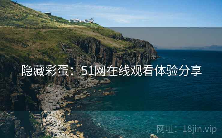 隐藏彩蛋：51网在线观看体验分享